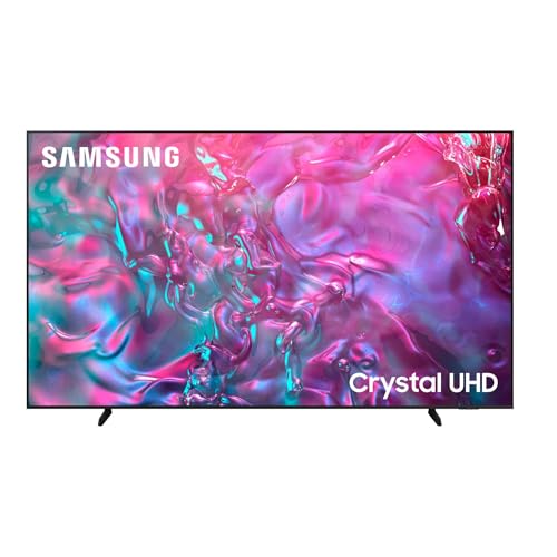 Samsung Smart TV 98' UE98DU9070UXZT, Crystal UHD 4K, Motion Xcelerator 120Hz, Airslim Design, DVBT-2, Q-Symphony & Adaptive Sound, Integrato con Bixby, comp con Alexa e Google Assistant, Black 2024