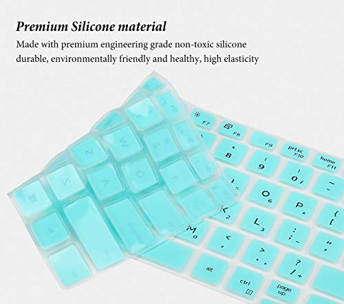 Keyboard Cover Skin For Dell Latitude 5400 5410 5411 7400 14" Laptop With Trackpoint, Dell Latitude Keyboard Skin Protector 14 Inch, Laptop Accessories -Mint #TOP3