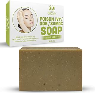 Natrulo Poison Ivy Soap Bar - All Natural Poison Ivy Treatment - Anti-Itch