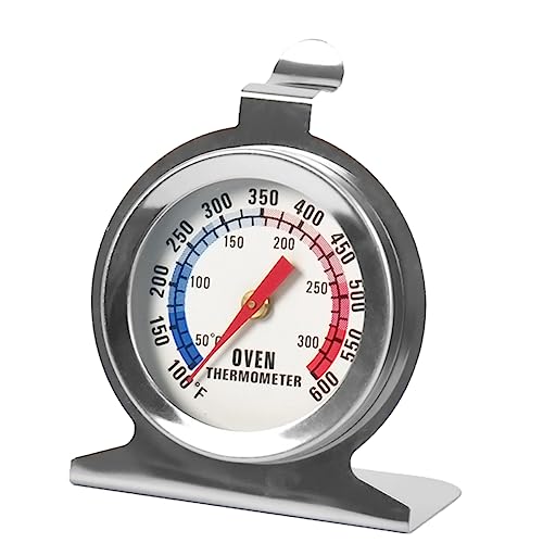 KICHOUSE Indoor Thermometer BBQ Thermometer Stainless Steel Material Perfect for Home Outdoor Use