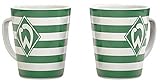 SV Werder Bremen, Kaffeetasse, Kaffeebecher Streifen 0,3l.