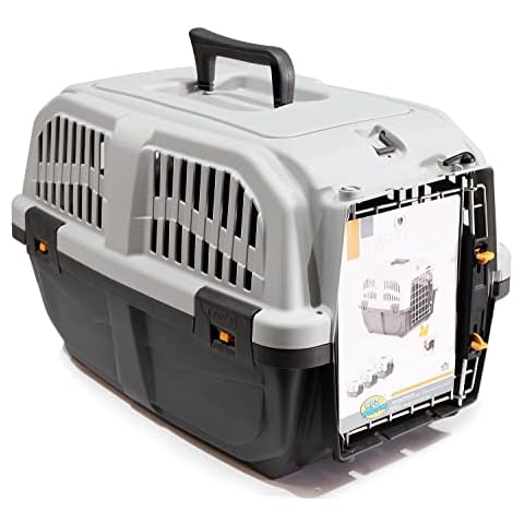 Transportín plástico BPS para perros y gatos, tamaño M Cover