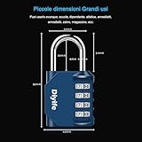Zoom IMG-1 serratura a combinazione 4 cifre Zoom IMG-1 serratura a combinazione 4 cifre