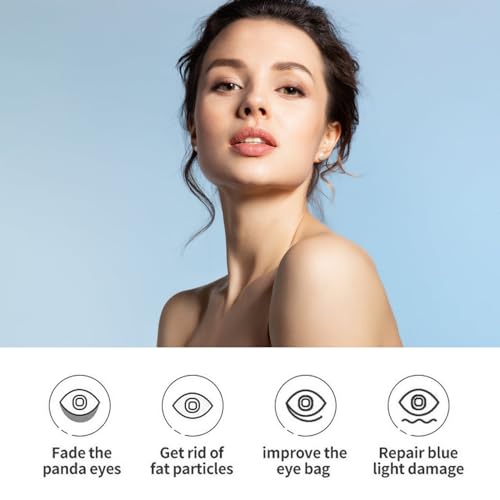 Anti Wrinkle Eye Cream,Eye Cream for Dark Circles and Puffy Eyes,Microcurrent Eye Vibrating Cream With Curved Design, High-Frequency Vibration Eye Cream For Lightening Fine Lines 20g - Image 7