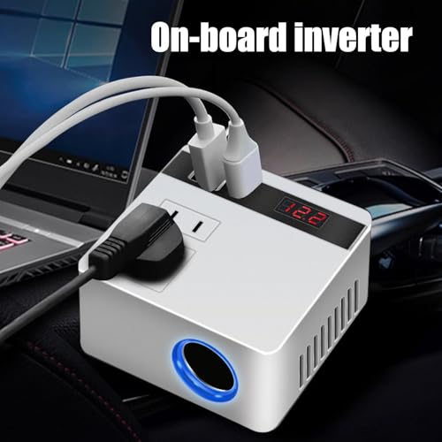 Adaptateur voiture avec charge rapide 150W pour PC et compresseur