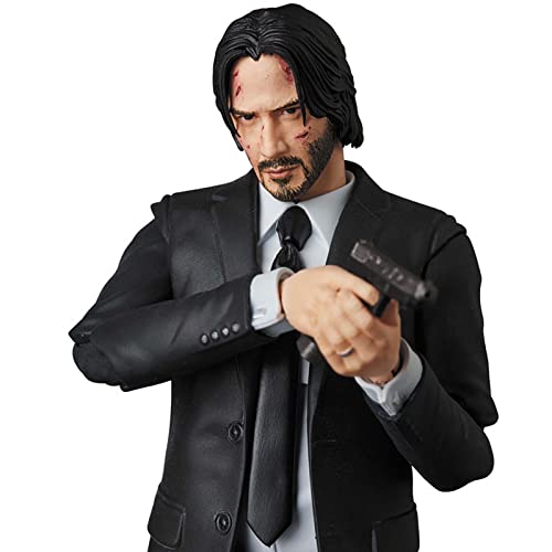 Osmou Anime Figure John Wick With Dogs Pvc Action Figure Gift Onecolor #TOP2