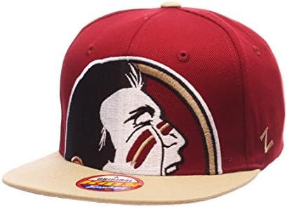 Size Adjustable Flat Bill Baseball Hat 
