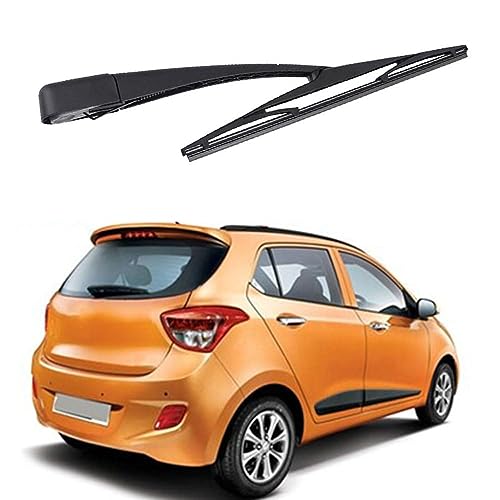 Rear Wiper Arm Blade Kit for Hyundai Grand i10 IA BA 2013-2018, Rear Windshield Windsn Wiper Arm Set Replacement Accessories