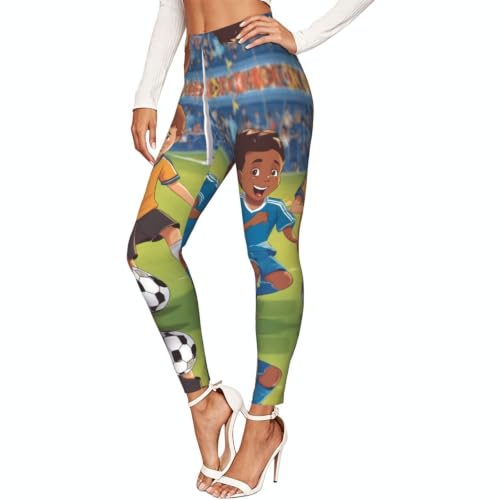 Leggings de fútbol para niños y mallas de entrenamiento deportivo elásticas con compresión
