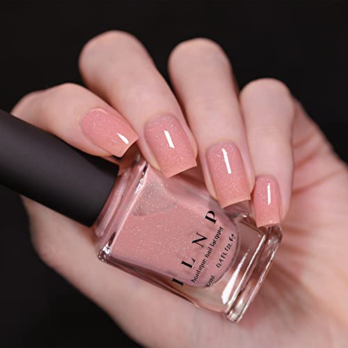 Image of ILNP Knitted - Soft Pink Holographic Nail Polish