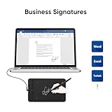 XPPen Deco mini7 V2 Graphics Drawing Tablet with with 7" Working Area, 16,384 Pen Pressure Levels, Supports Windows, Mac and Android - Image 8