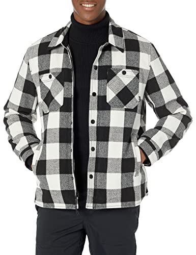 Image of BASS OUTDOOR mens Wool Blend Sherpa Lined Shacket