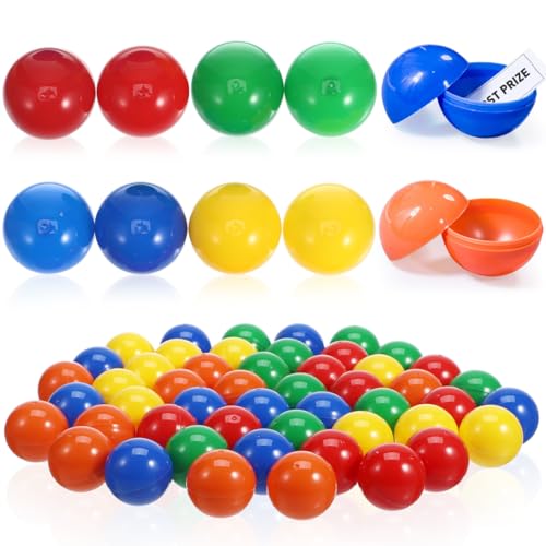 Balles en plastique réutilisables pour animer une tombola sans effort