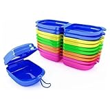 Estojo Para Aparelho Ortodôntico Móvel, Aromático, 10 Unidades, Cores Sortidas