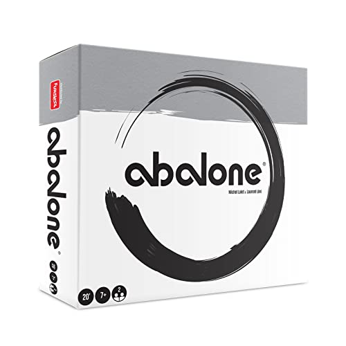 Funskool Abalone, Strategy Game, Board Game for Kids, Adults, Educational, 2 Players, 24 Black & White Marbles, Family Fun, Learning Activity Toy for Childrens, Gift Set for Kid, Ages 7+ Years