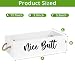 DOFAFALA MayAvenue Farmhouse Bathroom Decor Box Hello Sweet Cheeks Double Sided Wooden Toilet Paper Holder Tissue Box with Handles, Bathroom White Signs