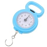 WESIEVYA Federzugwaage Hängewaage 40kg Kompakt für Haushalt und Reisegepäck zum Einfachem Abwiegen und Verstauen