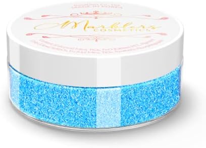 MARBLERS Cosmetic Grade Glittery Mica Powder [Black Magic] 0.14oz (4g) | Glica | Non-Toxic | Vegan | Cruelty-Free | Eyeshadow, Nail Polish, Nail Art | Festival, Rave & Party Makeup | Body & Face