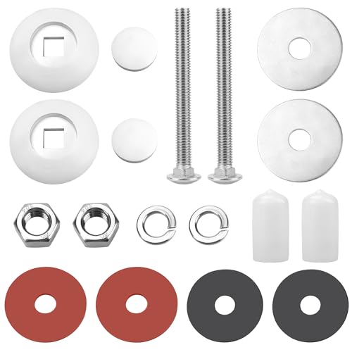 Diving Board Bolt Kit for 2-Hole Residential Pool Diving Boards Stainless Steel Replacement Hardware Set for In-Ground Swimming Pools