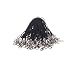 Mini-Factory Strap Charm Lariat Lanyard W/ Lobster Clasp Cell Phone Cords for Cellphone/ USB Drive/ Keychain / DIY Jewelry - Black (Length:2.8", QTY:300X Pcs)