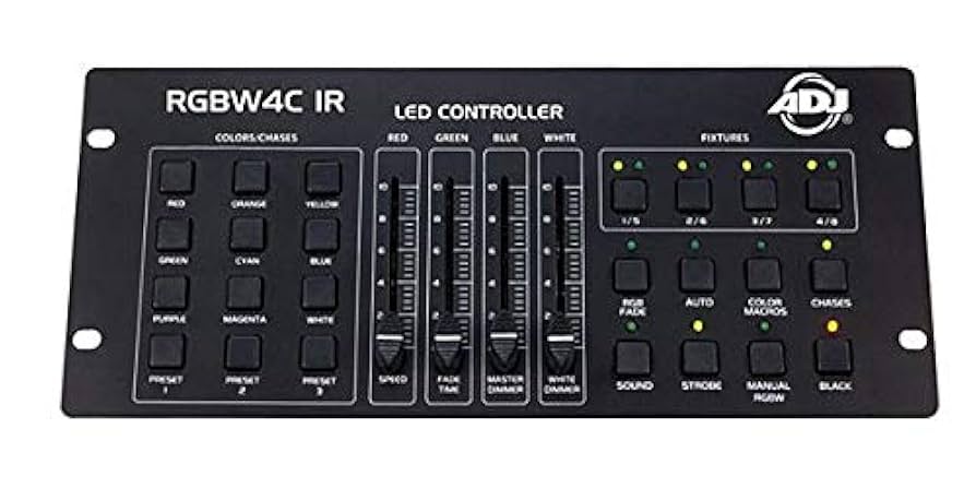 中古★ADJ DMXコントローラーセット(RGBW4C IR) Amazon | AMERICAN DJ (アメリカンディージェイ) DMX