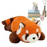 Multiple Functions: The stuffed red panda provides multiple functions as a plush toy for hugs, a pillow for naps, and a decorative ornament for display, creating a perfect blend of utility and aesthetics that suits both personal use and presenting occasions seamlessly