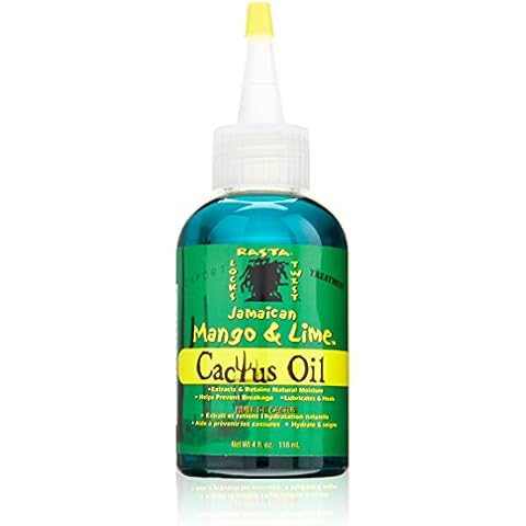 JAMAICAN MANGO & LIME Cactus Oil for Hair, 4 Oz Cover