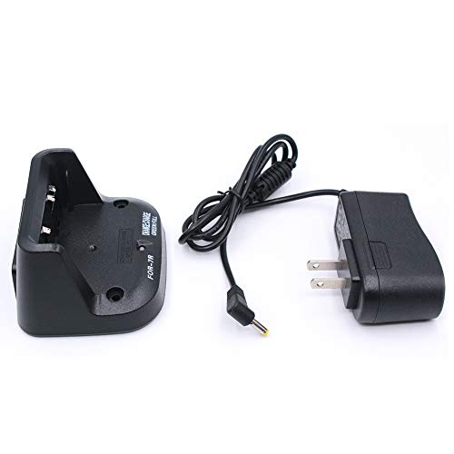 Cd-15A Charger Compatible For Yaesu Vertex Vx-5R Vx-6R Vx-7R Vx-5 Vx-6 Vx-7 Vxa-700 Vxa-710 Standard Horizon Hx460S Hx460Ss Hx471 Hx471S Radio Fnb-80Li Fnb-58Li #TOP4