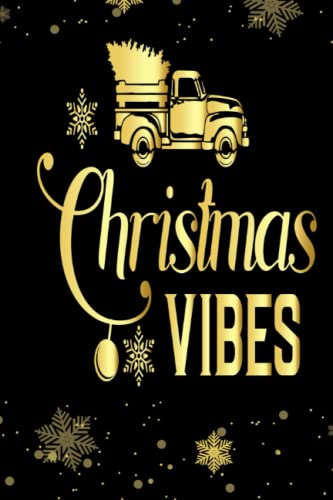 Christmas Vibes 1.pdf: Special Christmas Lined Notebook For Writing Notes or Journaling