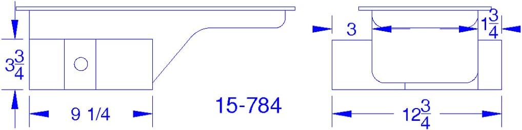 Canton Racing Products Canton Racing 15-784 Oil Road Race T Sump Pan