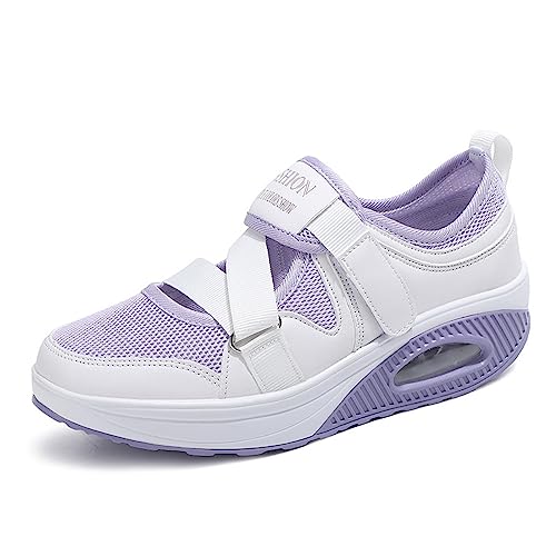Chaussures de randonnée femme avec soutien voûte plantaire et coussin d'air