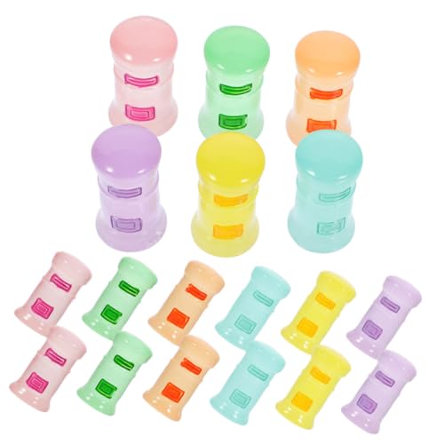 KONTONTY Miniature Landscape Mailbox Glow-in-The-Dark Mailbox Adornment for Boys and Girls Garden Decor