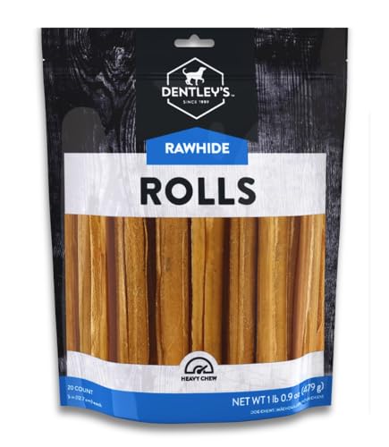 DENTLEYS Dog Chews Extra Tough Rawhide Rolls
