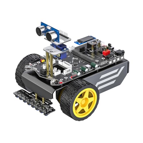 Kit voiture robot MSPM0 pour apprendre le design de véhicules programmables chez soi