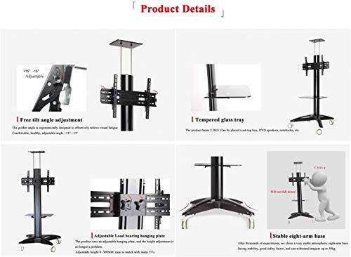 Soporte universal de pie para TV de 32 a 70 pulgadas miniatura 6
