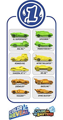 Hot-Wheels-GYP13-Kleuronthulling-Dubbelpack-Voertuigen-met-Verrassende-Onthulling-en-Kleurverandering-met-een-Schaal-Van-164-Cadeau-voor-kinderen-vanaf-3-jaar