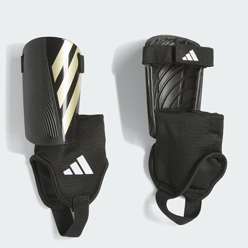 adidas Unisex Kids TIRO SHINGUARD Match JUNIOR, Black/Gold Metallic/White, M – Ansicht 4
