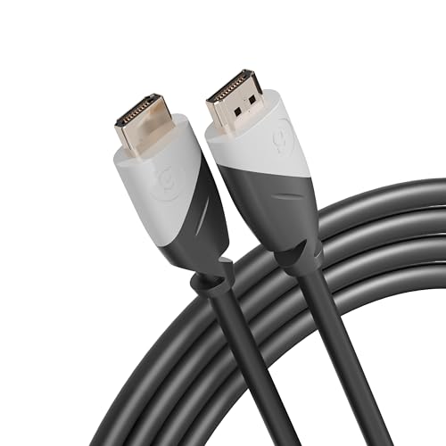 Image of GEONIX 1.5 Meter Hi-Speed 4K@60Hz HDMI to HDMI Cable, Compatible with Smart HDTV, Laptop, Monitor, Projector, Gaming Console, supports upto 32 Audio Channels (Black)