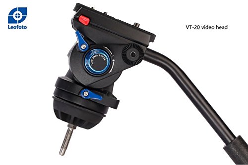 Leofoto Vt-20 Video Head 75Mm Half Ball Fluid Drag For 75 Bowl Tripod #TOP1