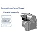 Bloepum Universal Power Bank Mount Holder Cold Shoe Mount for 53mm to 72mm Power Supply for DSLR Camera Cage Battery Clamp