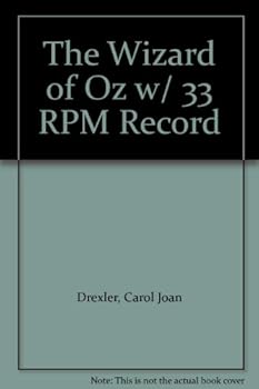 Paperback The Wizard of Oz w/ 33 RPM Record Book