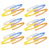 Vaguelly 24 Stück Teiliges Jumbo Kunststoff Pinzetten für Feinmotorische Greifzangen Vielseitig...