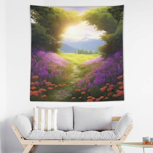 Tapisserie murale pour habiller un grand mur vide de chambre