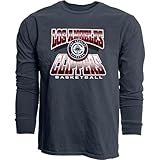 Blue 84 Standard NBA Officially Licensed Long Sleeve T-Shirt Ringspun Team Color Icon