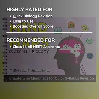 NEET UG Mind Maps for Biology Class 11 Preparation | Meiosis Publications | NEET 2025/2026/2027