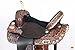 HILASON Western Horse Saddle American Leather Treeless Trail Barrel | for Horses