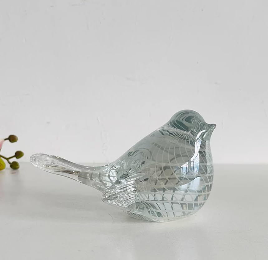Aji Glass 小鳥オブジェ 2点セット 杉山利恵 ガラス工芸 Rie Glass Aji Glass 小鳥オブジェ 2点セット 杉山利恵 ガラス工芸 Rie Glass
