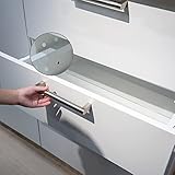 108 Stücke PVC Schraubenabdeckung, Rund, Weiss, Selbstklebend,Schraubenloch Aufkleber,Schrauben Abdeckkappen ,Schraubenkappen ,für Möbel ,Ø 21mm