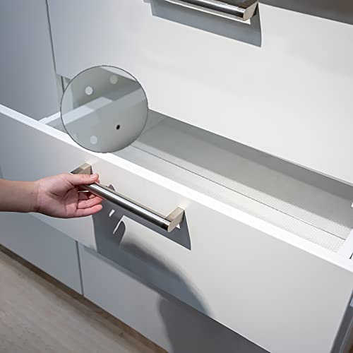 108 Stücke PVC Schraubenabdeckung, Rund, Weiss, Selbstklebend,Schraubenloch Aufkleber,Schrauben Abdeckkappen ,Schraubenkappen ,für Möbel ,Ø 21mm