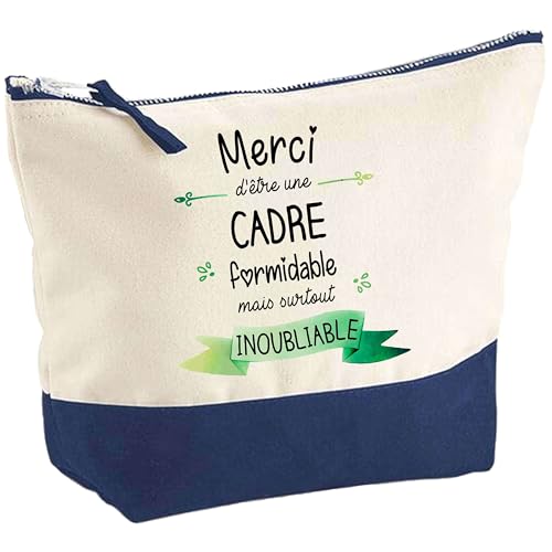 Pochette Merci Une Cadre Inoubliable : finis les manques de place pour vos cosmétiques